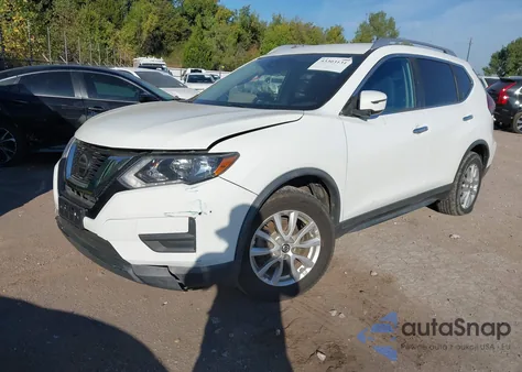 2019 Nissan Rogue Sv из США, поврежденный, VIN KNMAT2MT3KP538410